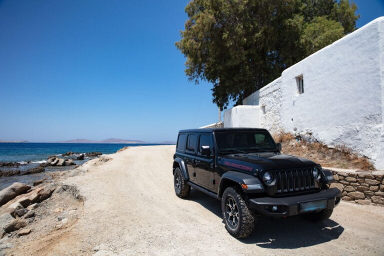 Mykonos: Private Authentic Tour With 4x4 Jeep Tour Overview And Pricing