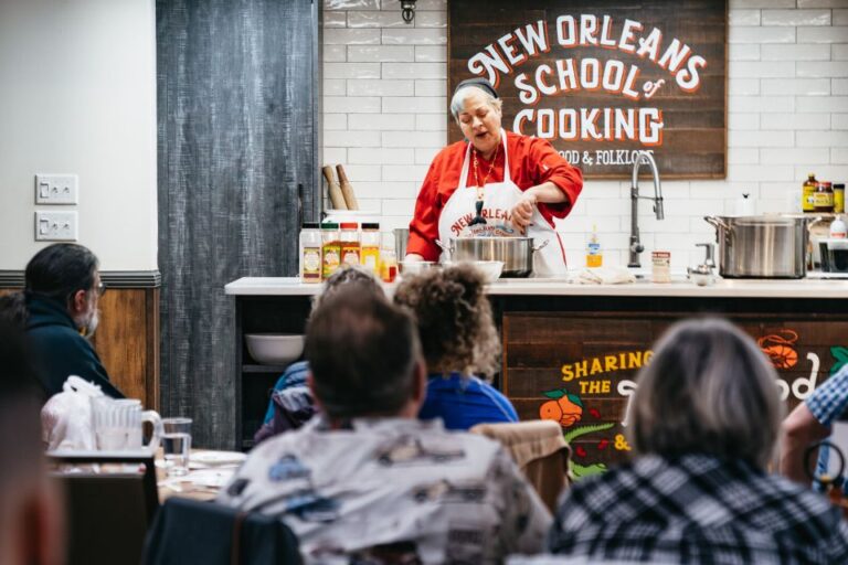 New Orleans: Cajun And Creole Cooking Class With Meal Class Overview