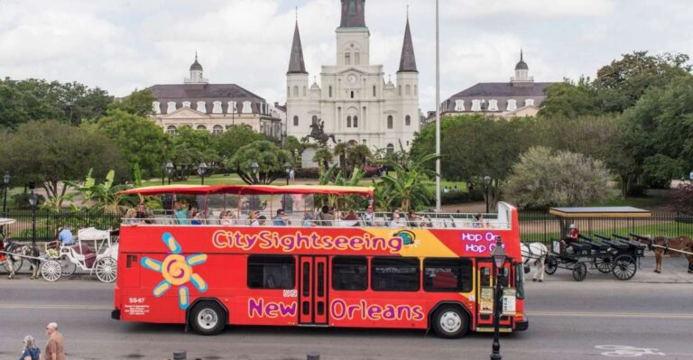 New Orleans: City Sightseeing Hop On Hop Off Bus Tour Tour Overview And Details