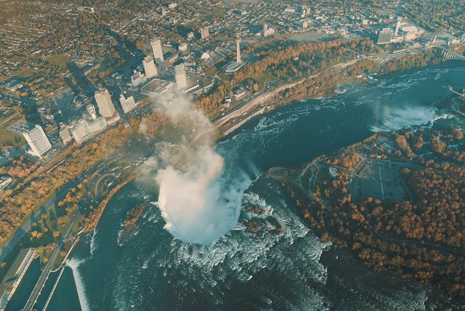 Niagara Falls Canada Tour: Helicopter Ride and Skylon Tower Lunch - Comprehensive Tour of Canadian Niagara Falls