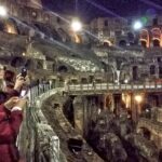 Night Colosseum Tour: With Gladiators Underground And Arena Capture Empty Colosseum Photographs