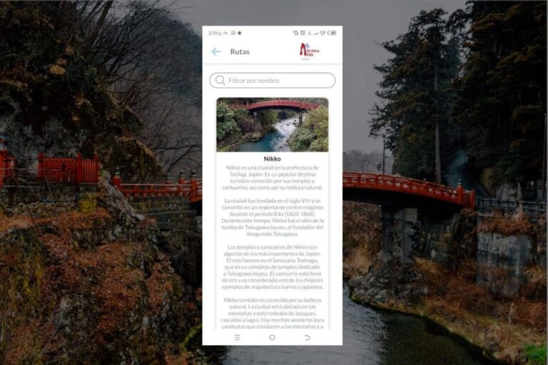 Nikko Self Guided Tour App With Multi Language Audioguide Overview Of The Tour