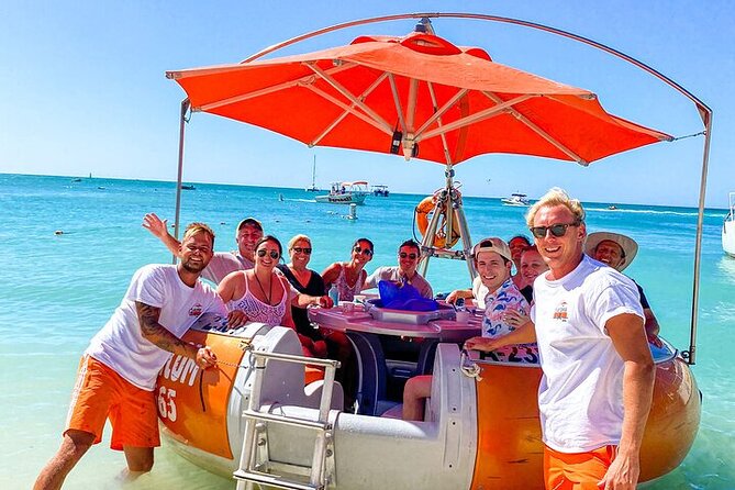 Noord, Aruba: Exclusive Private Dinner Aboard the Aqua Donut - Ideal for Special Occasions