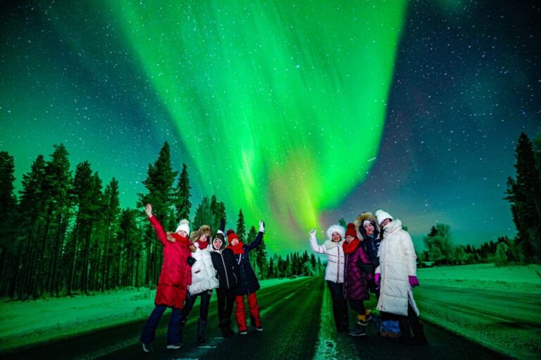 Northern Lights Hunting Adventure In Lapland Tour Duration And Inclusions