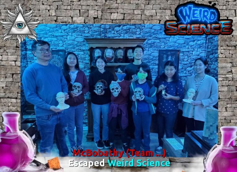 Northfield: Weird Science Live Interactive Escape Room Experience Overview