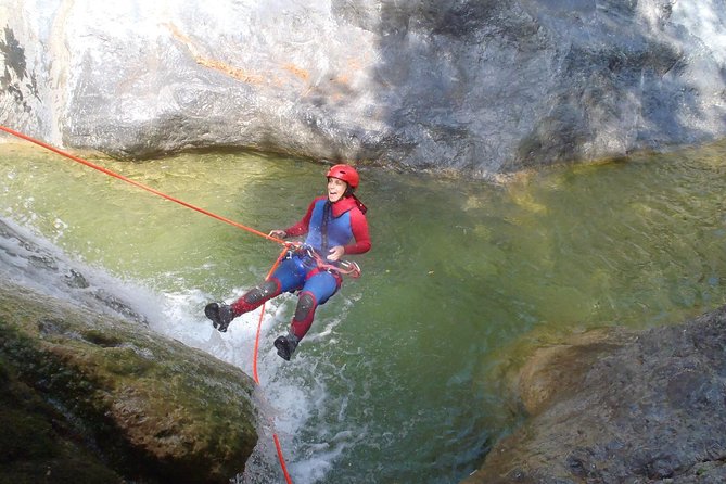 Olympus Canyoning Course Beginners To Intermediate Overview Of Canyoning Adventure