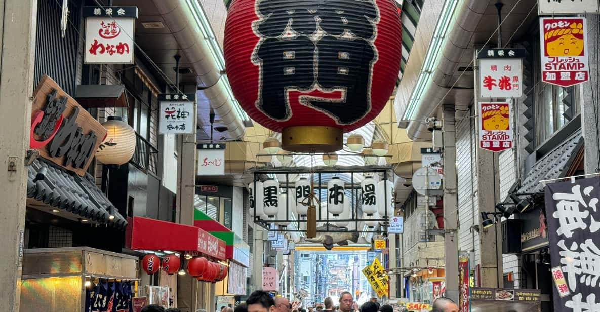 Osaka: Local Food Market, Kuromon Ichiba 1 Hour Guided Tour - Tour Overview