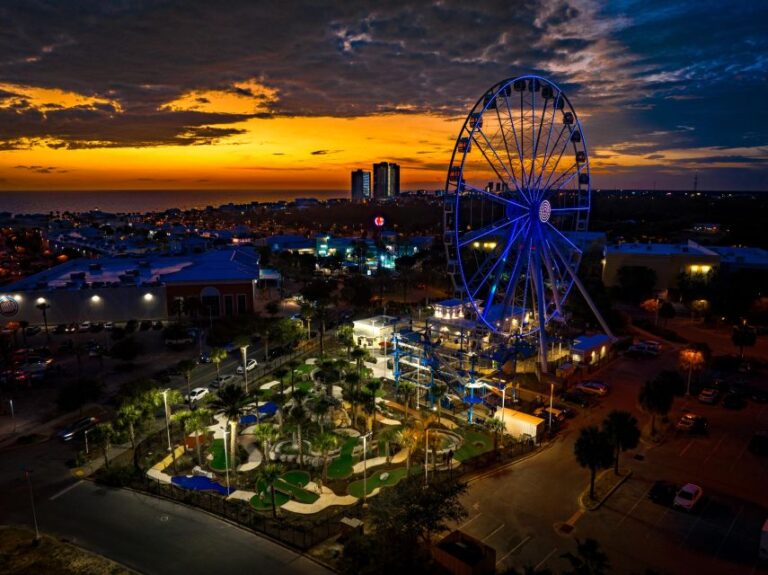 Panama City Beach: Skywheel Ticket And Mini Golf Combo Ticket Details