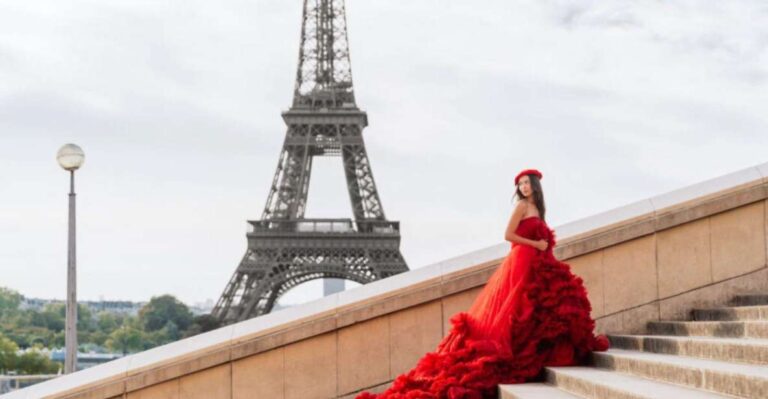 Paris : Exclusive Photoshoot With Princess Dress Included Pricing And Booking Details