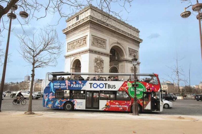 Paris: Hop On Hop Off Bus With Cruise And Versailles Options Tour Overview