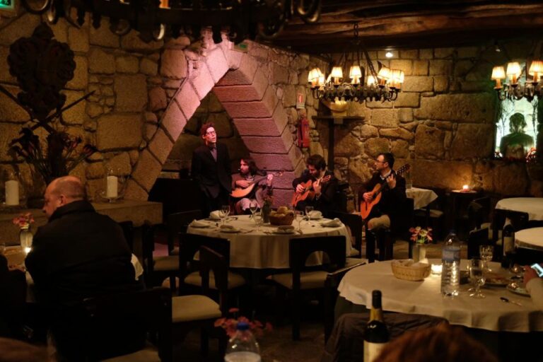 Porto Moonlight Walk & Fado Dinner Tour Details