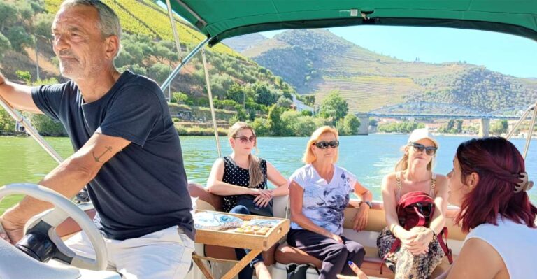 Porto: Private Tour Douro Valley/winery 18th Century/boat/lunch Scenic Views Of Douro River