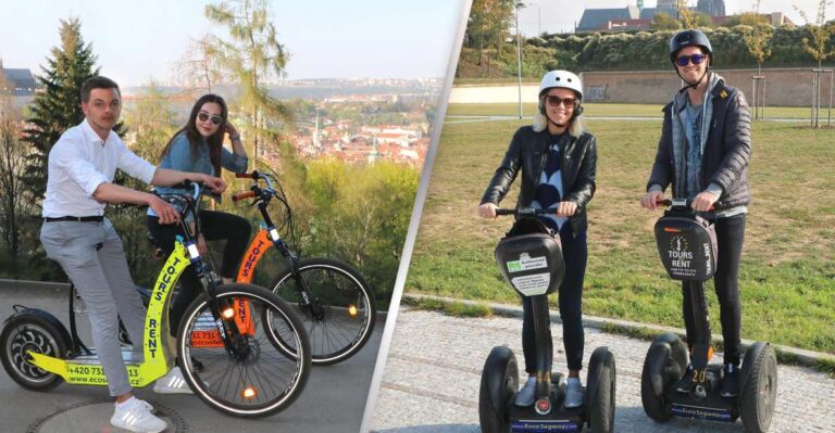 Prague: Half Day Guided Tour By Segway And E Scooter Tour Overview And Details