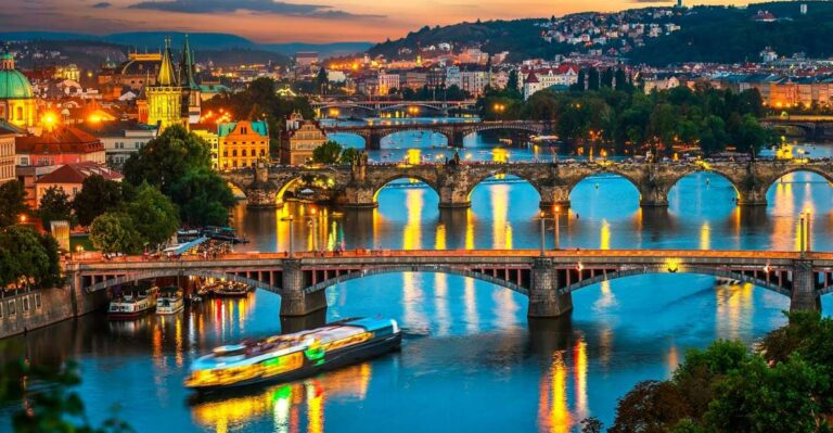 Prague: Vltava River Night Cruise With Buffet Overview Of The Cruise Experience