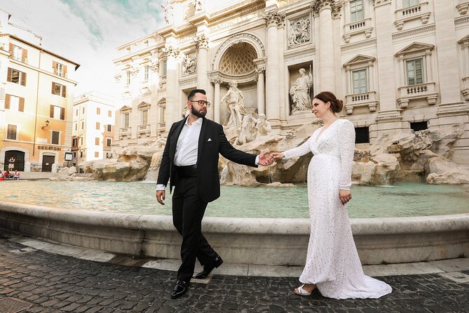 Private 1.5hrs Photoshoot At Trevi Fountain, Spanish Steps Meeting And Transportation Details