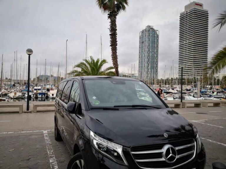 Private Transfer From Barcelona City To Airport Barcelona Overview Of Private Transfer