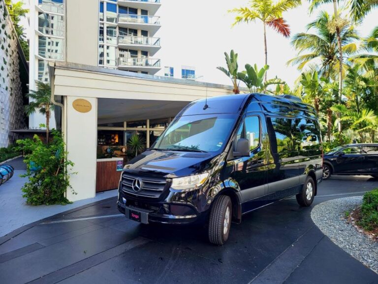 Private Transfer From Miami Hotel To Port Of Miami Service Highlights