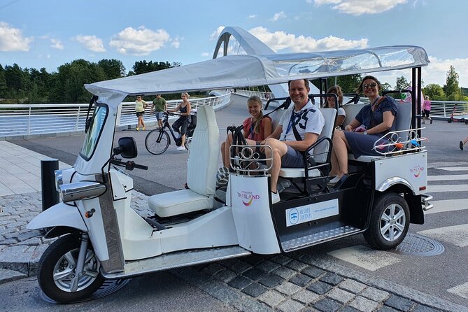 Private Tuktuk Guided Tour In Helsinki 1,5 Hours Overview Of The Tour