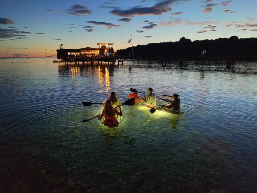 Pula: Big Blue Cave Sunset/Night Tour in a Transparent Kayak - Tour Overview and Pricing