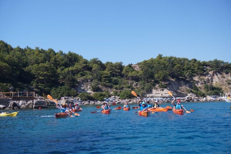 Rhodes: 2 Day Sea Kayaking And Hiking Combo Activity Activity Overview