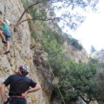 Rock Climbing With A Guide In Chania Therisos Gorge Limestone Climbing Destination