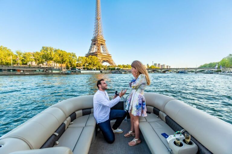 Romantic Photo Shooting On A Private Boat In Paris Overview Of The Experience