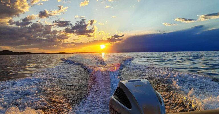 Romantic Sunset Cruise From Zadar By Speedboat Overview Of The Experience