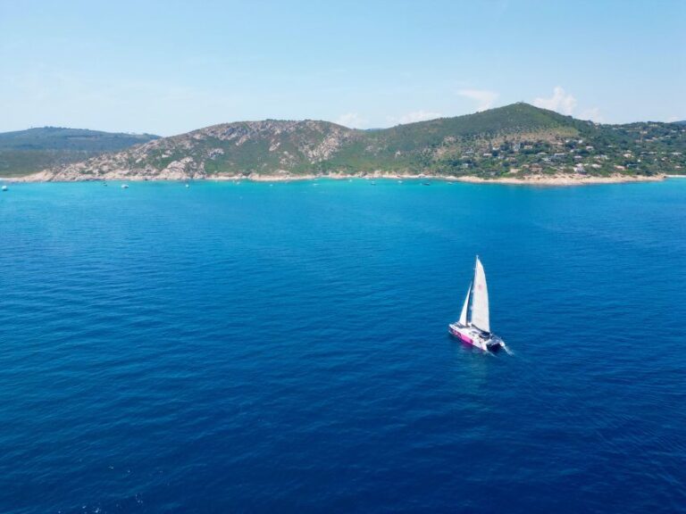 Saint Tropez: Half Day Coastline Catamaran Sailing Tour Tour Overview