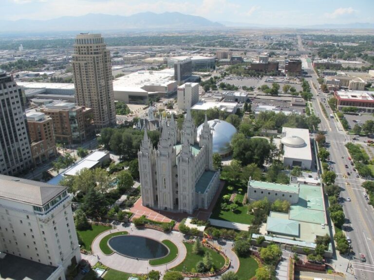 Salt Lake City: Guided City Tour By Car Transportation And Pickup Details