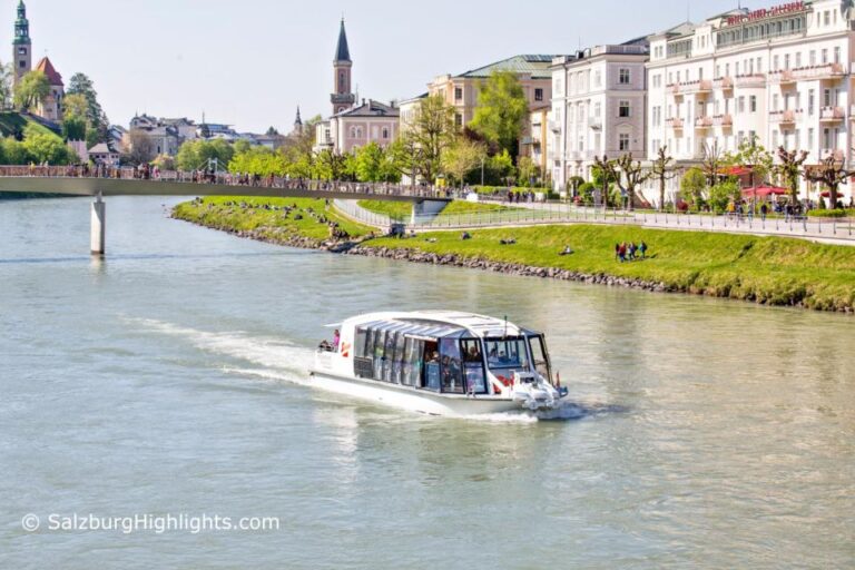 Salzach Cruise And Mozart Concert In The Fortress Cruising The Salzach River