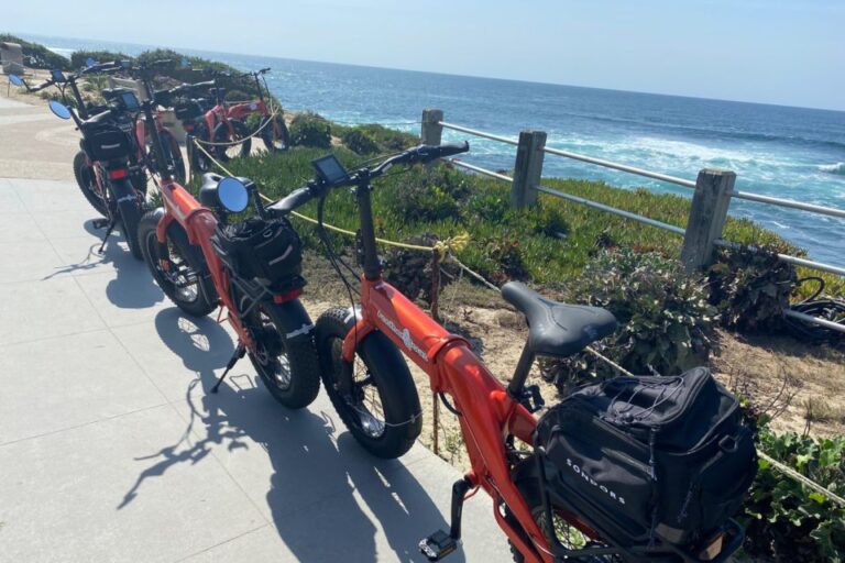 San Diego: La Jolla Guided E Bike Tour To Mount Soledad Overview Of La Jolla E Bike Tour