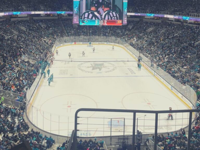 San Jose: San Jose Sharks Ice Hockey Game Ticket Ticket Details