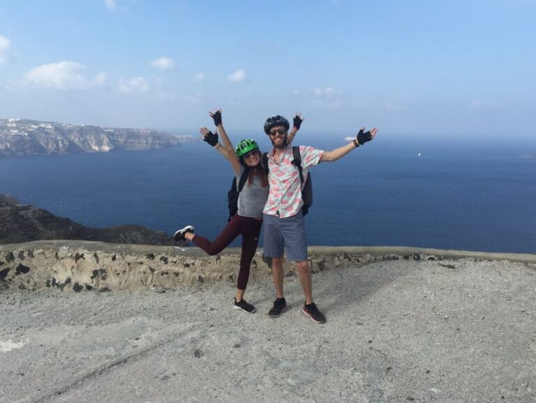 Santorini: Around The Island By Electric Bike Tour Overview