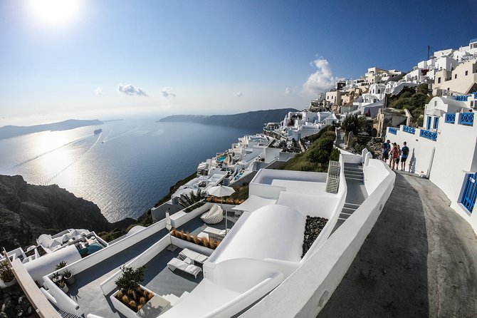 Santorini : Caldera Trail Hike And Sunset Overview Of The Hike