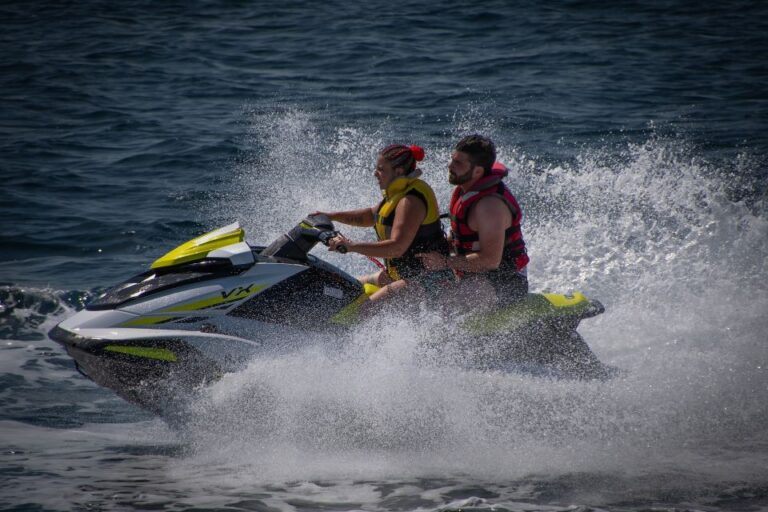 Santorini: Perivolos Beach Jet Ski Rental Activity Overview