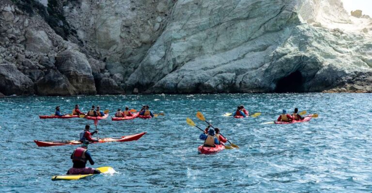 Santorini: Sea Kayaking With Light Lunch Activity Overview And Pricing