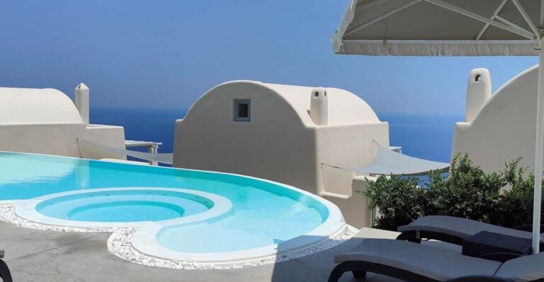 Santorini: Spa Massage Break Pool Day Access For 3 4 Friends Package Details