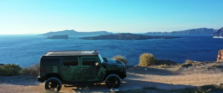 Santorinis Private Hummer Adventures Tour Overview