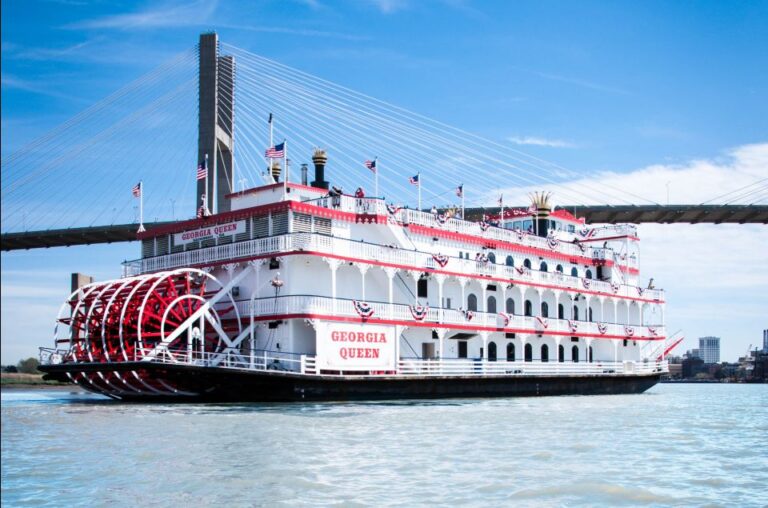 Savannah: Riverboat Narrated Harbor Sightseeing Cruise Tour Overview