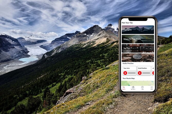 Self-Guided Audio Driving Tour in Icefields Parkway - Starting the Tour