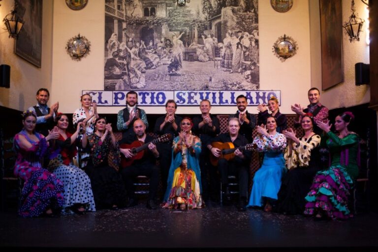 Seville: El Patio Sevillano Flamenco Show Ticket & Dinner Ticket Information