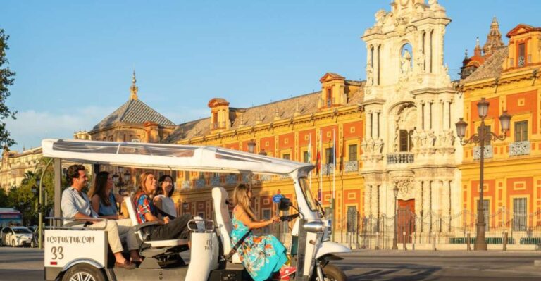 Seville: Private City Tour By Eco Tuk Tuk Tour Overview