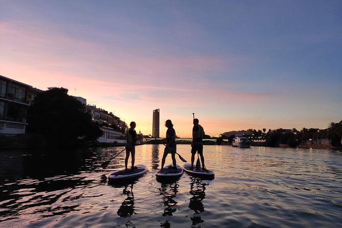 Seville: Sunset In Paddle Surf Sunset Paddle Boarding Experience