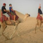 Sharing Or Private Safari, Sand Boarding, Camel Ride, Inland Sea Quick Swim Tour Description