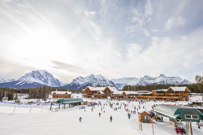 Snow Fun&hot Springs 1 Day Tour From Calgary/banff (small Group) Winter Landscape Exploration