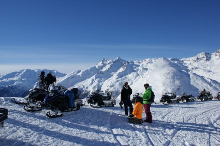 Snowmobile Tour Madesimo / Splügen Pass (daytrip St. Moritz) Tour Details