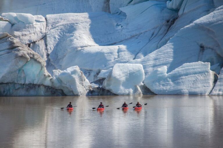 Sólheimajökull: Guided Kayaking Tour On The Glacier Lagoon Tour Overview