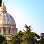 St. Peters Basilica Dome, Basilica & Underground Grottoes Tour Panoramic Views From St. Peters Dome