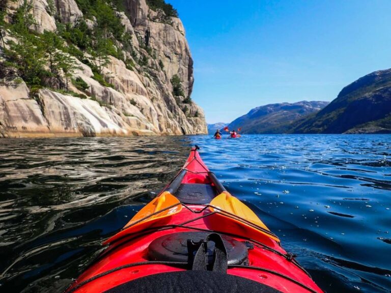 Stavanger: Guided Kayaking In Lysefjord Overview Of The Tour