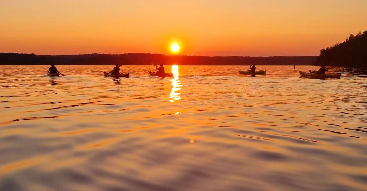 Stockholm: Sunset Kayak Tour on Lake Mälaren With Tea & Cake - Tour Overview